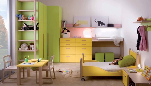 Детская комната и спальня – правильный выбор цвета