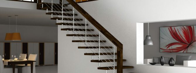 Дизайн лестницы в частном доме